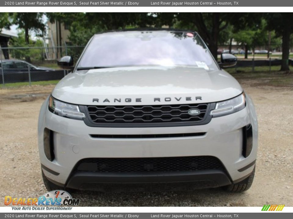 2020 Land Rover Range Rover Evoque S Seoul Pearl Silver Metallic / Ebony Photo #8