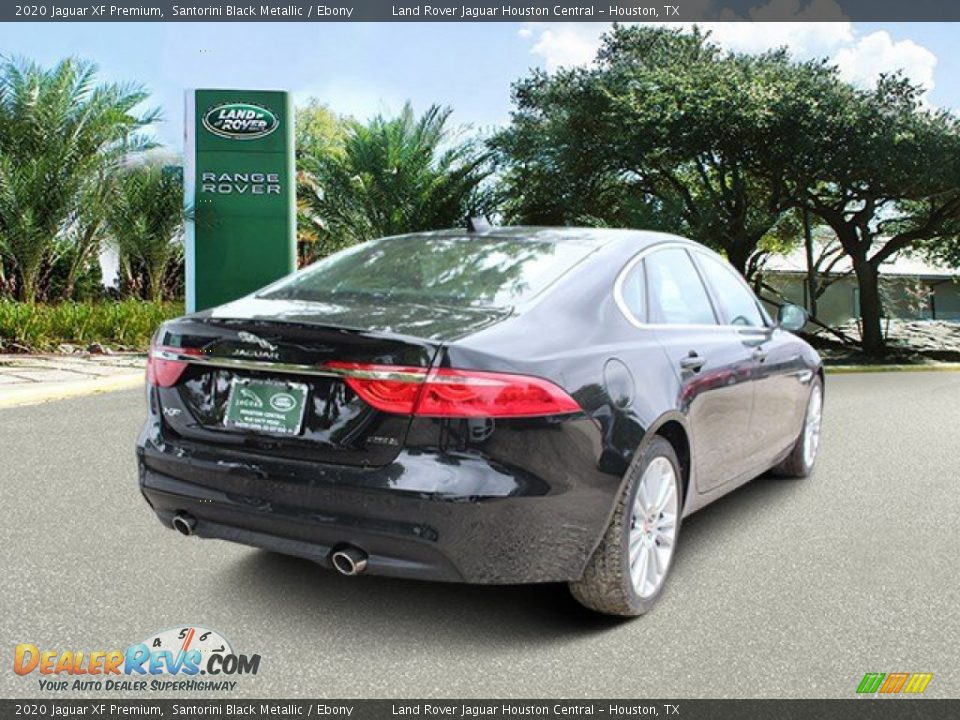 2020 Jaguar XF Premium Santorini Black Metallic / Ebony Photo #2