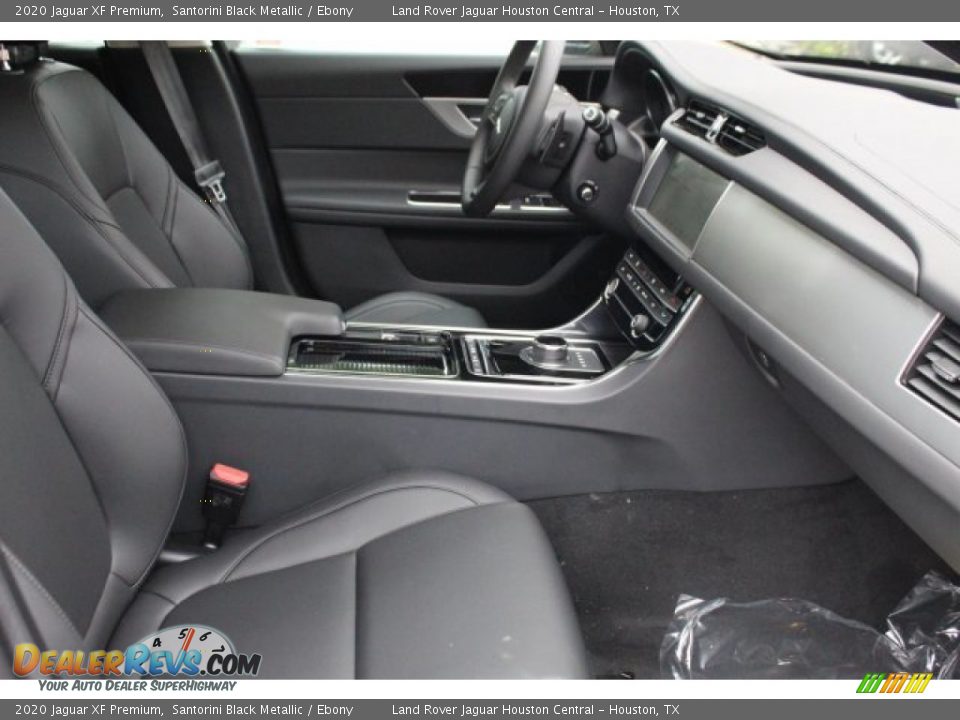 2020 Jaguar XF Premium Santorini Black Metallic / Ebony Photo #3
