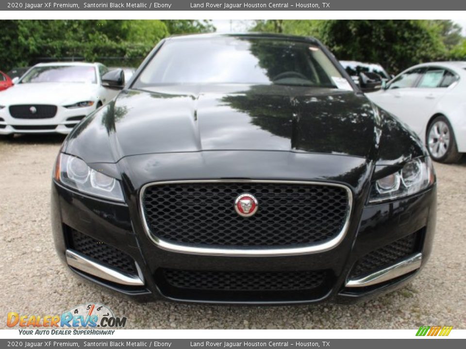 2020 Jaguar XF Premium Santorini Black Metallic / Ebony Photo #8