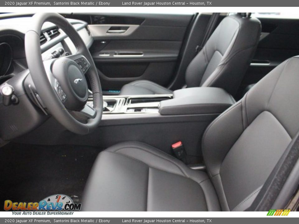 2020 Jaguar XF Premium Santorini Black Metallic / Ebony Photo #13