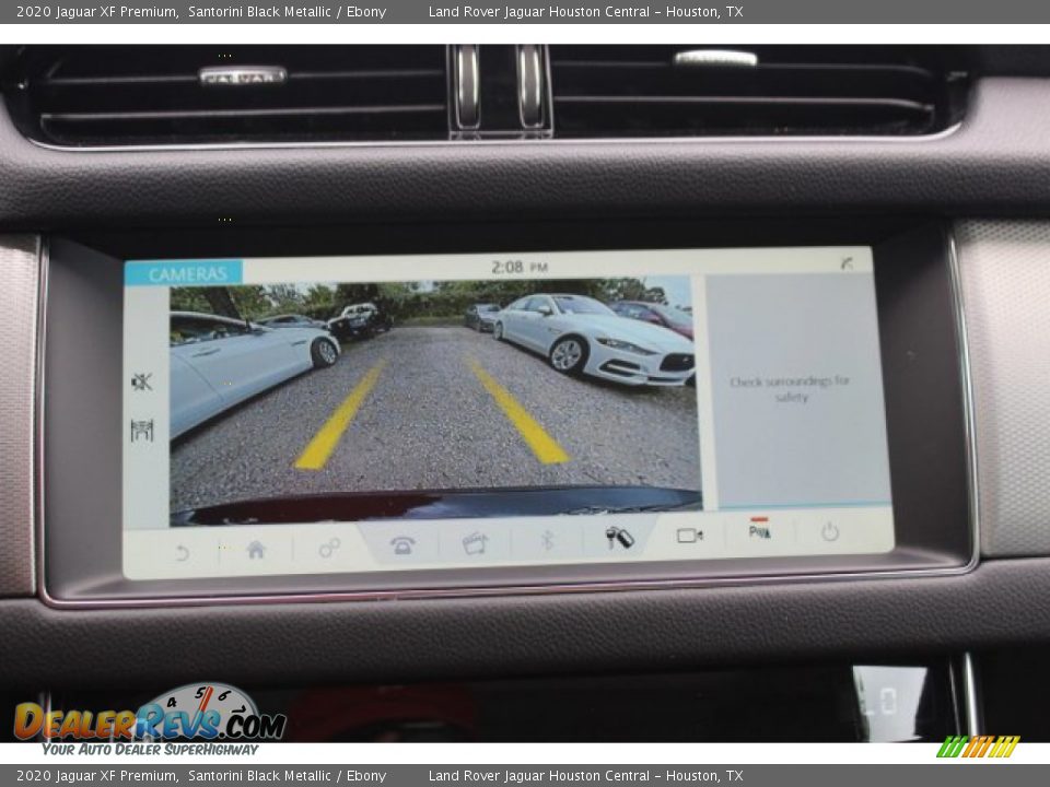 2020 Jaguar XF Premium Santorini Black Metallic / Ebony Photo #15