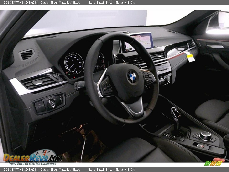 2020 BMW X2 sDrive28i Glacier Silver Metallic / Black Photo #4