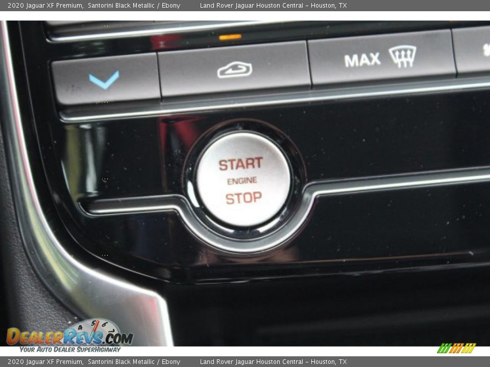 2020 Jaguar XF Premium Santorini Black Metallic / Ebony Photo #19