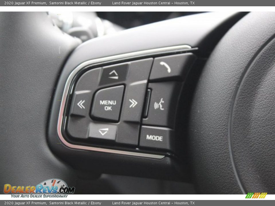2020 Jaguar XF Premium Santorini Black Metallic / Ebony Photo #21