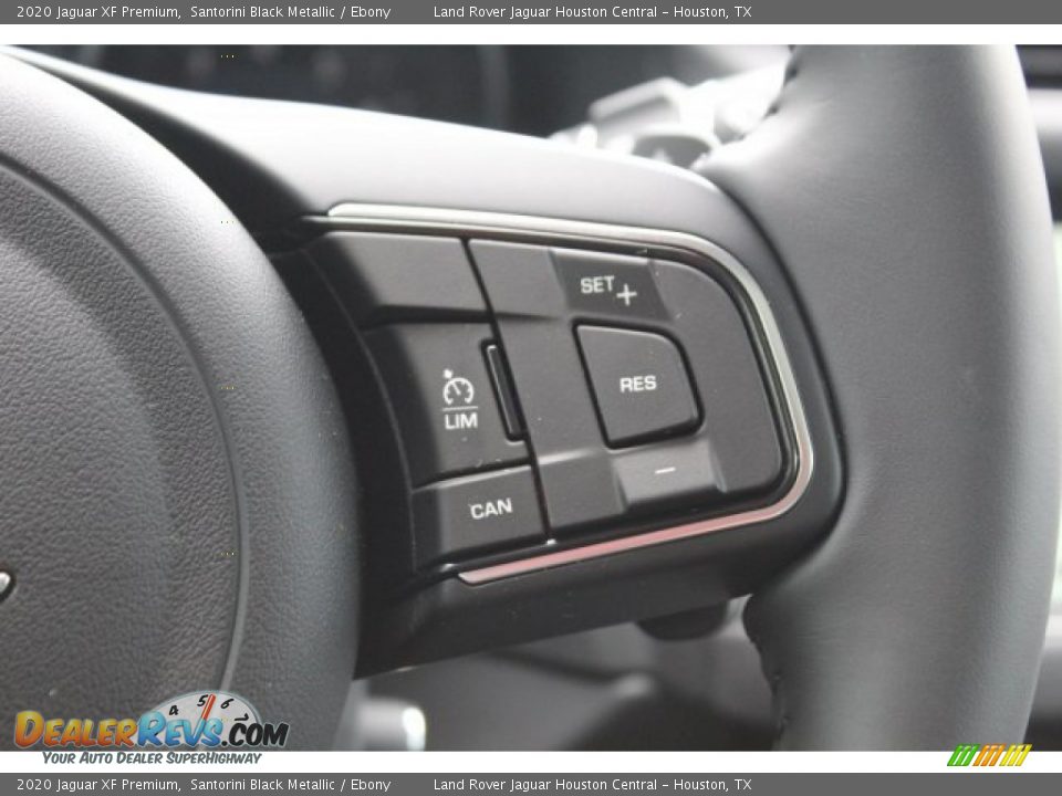 2020 Jaguar XF Premium Santorini Black Metallic / Ebony Photo #22