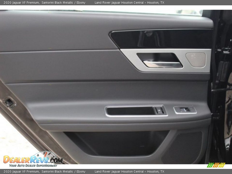 2020 Jaguar XF Premium Santorini Black Metallic / Ebony Photo #25