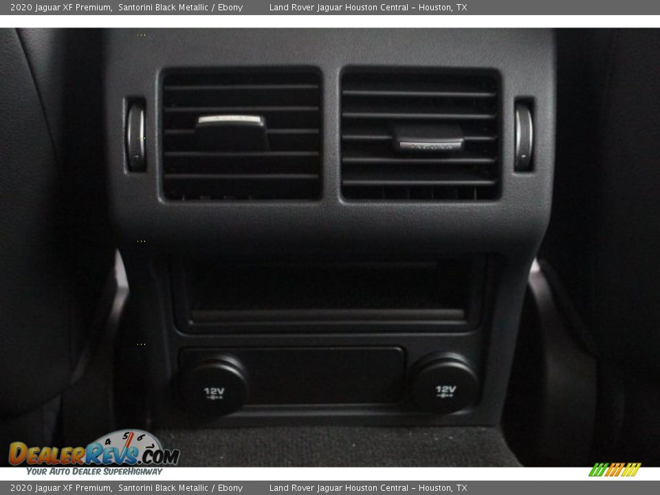2020 Jaguar XF Premium Santorini Black Metallic / Ebony Photo #27