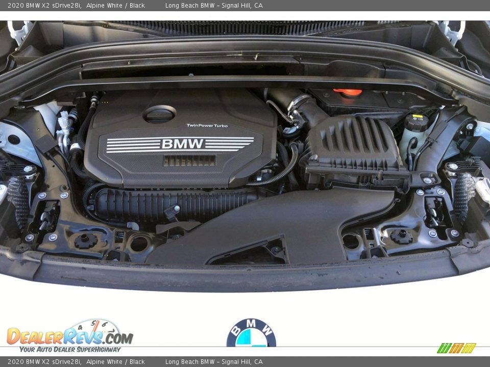 2020 BMW X2 sDrive28i Alpine White / Black Photo #8