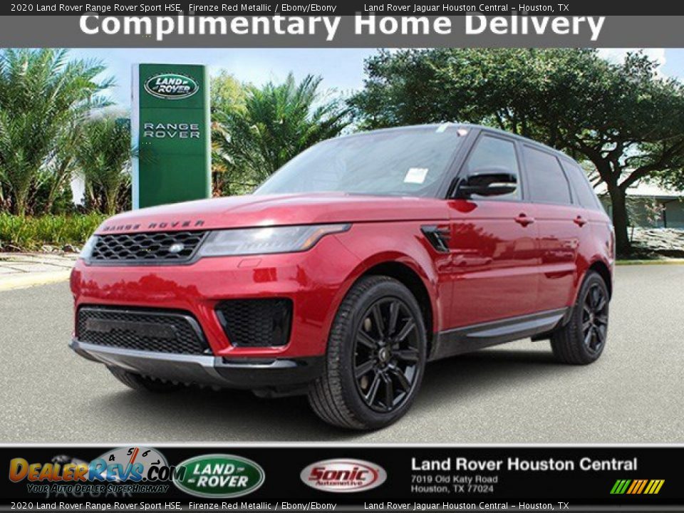 2020 Land Rover Range Rover Sport HSE Firenze Red Metallic / Ebony/Ebony Photo #1