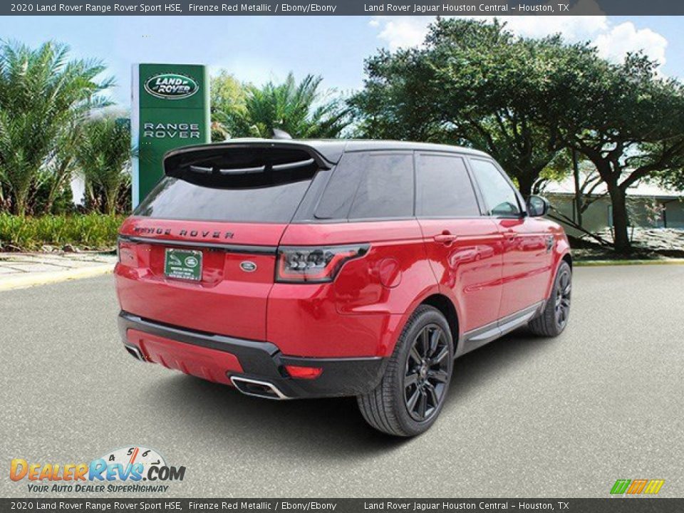 2020 Land Rover Range Rover Sport HSE Firenze Red Metallic / Ebony/Ebony Photo #2