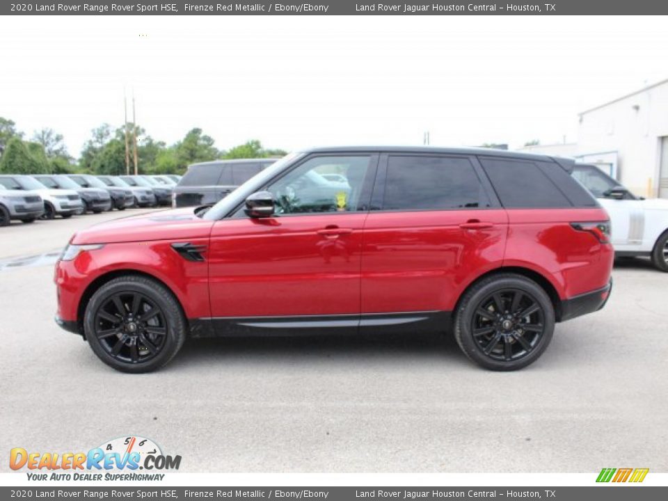 2020 Land Rover Range Rover Sport HSE Firenze Red Metallic / Ebony/Ebony Photo #6