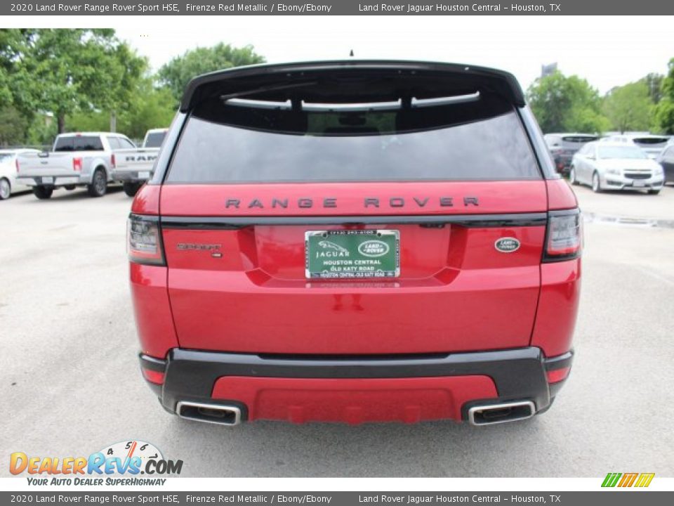 2020 Land Rover Range Rover Sport HSE Firenze Red Metallic / Ebony/Ebony Photo #7