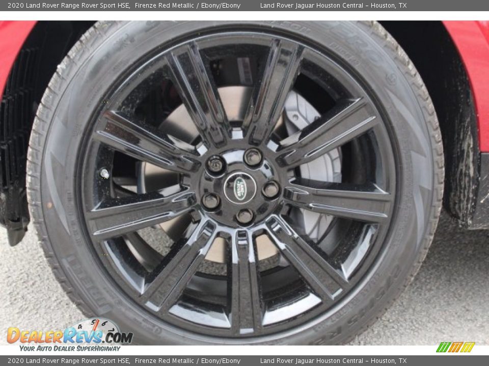 2020 Land Rover Range Rover Sport HSE Firenze Red Metallic / Ebony/Ebony Photo #9