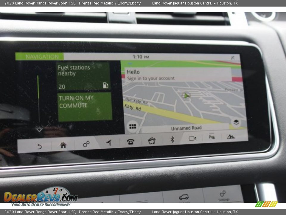2020 Land Rover Range Rover Sport HSE Firenze Red Metallic / Ebony/Ebony Photo #14