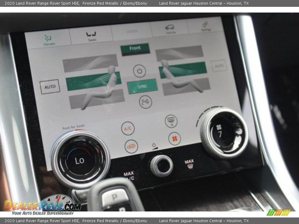 2020 Land Rover Range Rover Sport HSE Firenze Red Metallic / Ebony/Ebony Photo #16