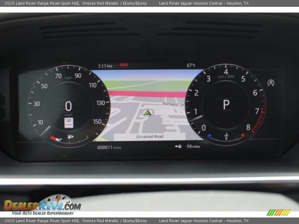 2020 Land Rover Range Rover Sport HSE Firenze Red Metallic / Ebony/Ebony Photo #22
