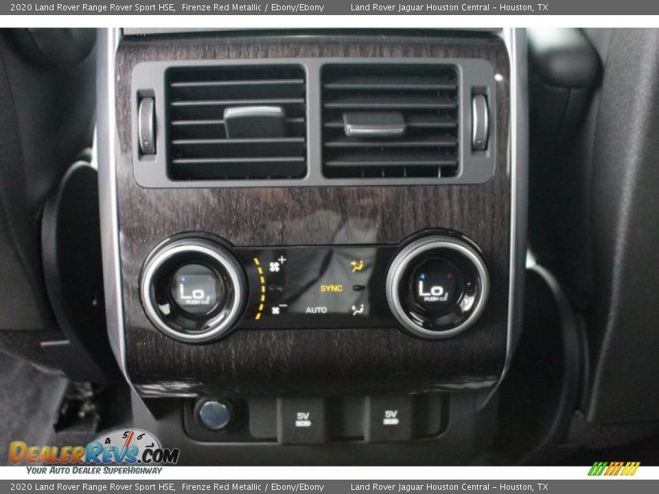 2020 Land Rover Range Rover Sport HSE Firenze Red Metallic / Ebony/Ebony Photo #26