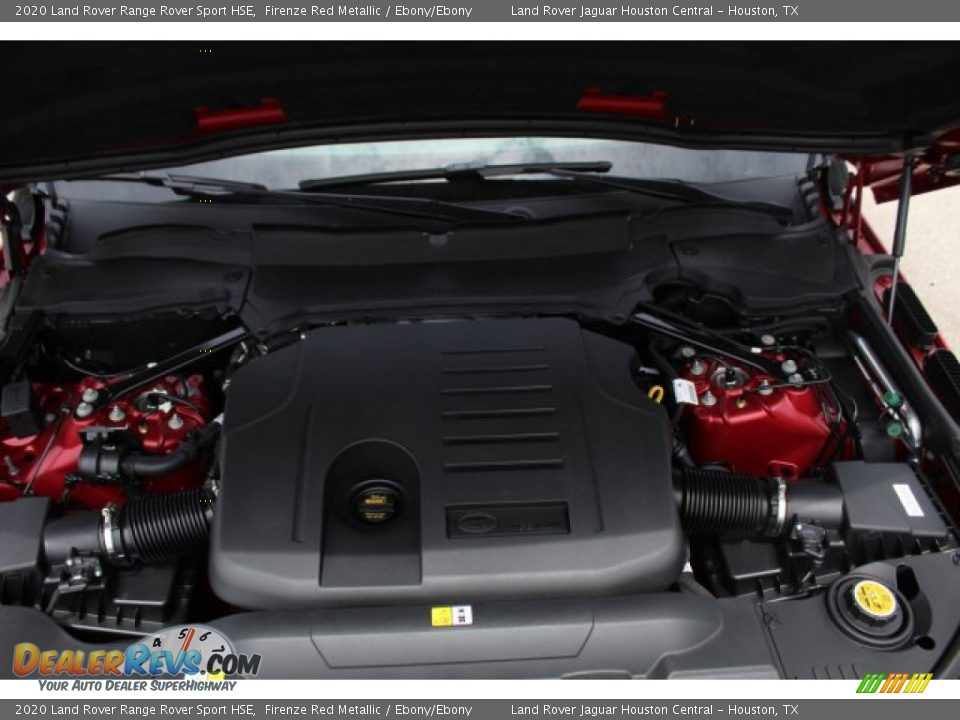 2020 Land Rover Range Rover Sport HSE Firenze Red Metallic / Ebony/Ebony Photo #31