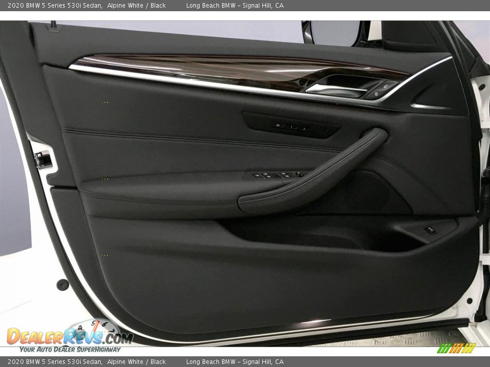 2020 BMW 5 Series 530i Sedan Alpine White / Black Photo #27