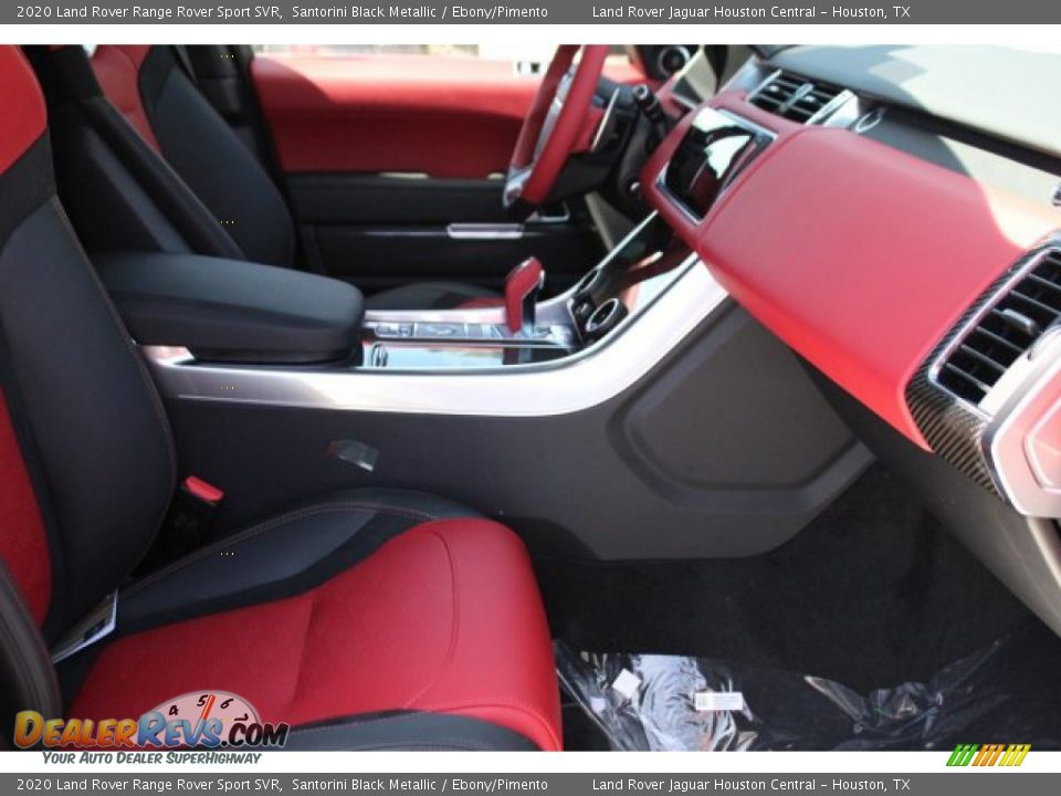 2020 Land Rover Range Rover Sport SVR Santorini Black Metallic / Ebony/Pimento Photo #3