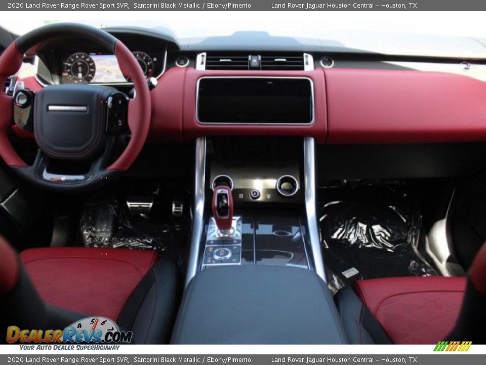 2020 Land Rover Range Rover Sport SVR Santorini Black Metallic / Ebony/Pimento Photo #4