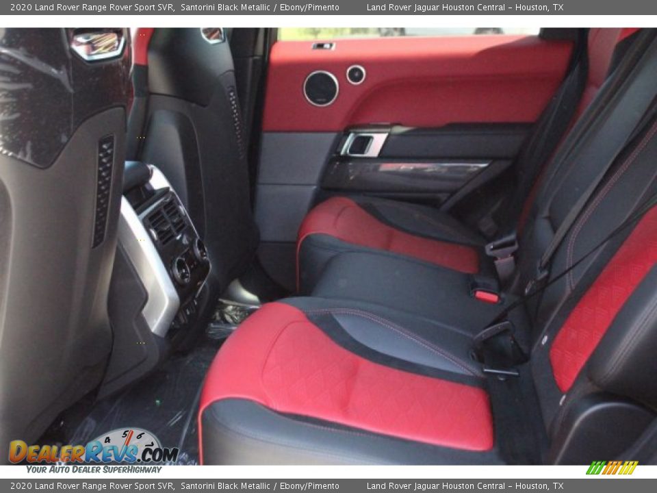 2020 Land Rover Range Rover Sport SVR Santorini Black Metallic / Ebony/Pimento Photo #5