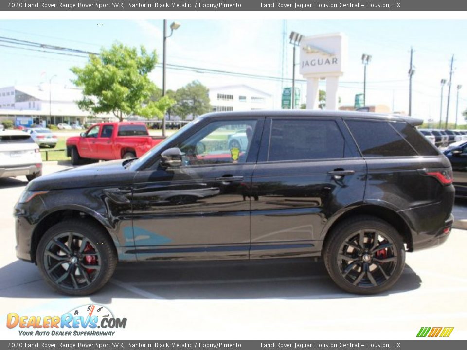 2020 Land Rover Range Rover Sport SVR Santorini Black Metallic / Ebony/Pimento Photo #6