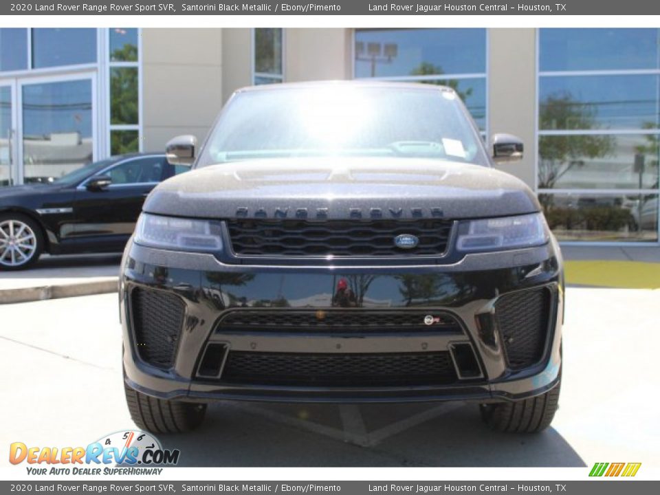 2020 Land Rover Range Rover Sport SVR Santorini Black Metallic / Ebony/Pimento Photo #8
