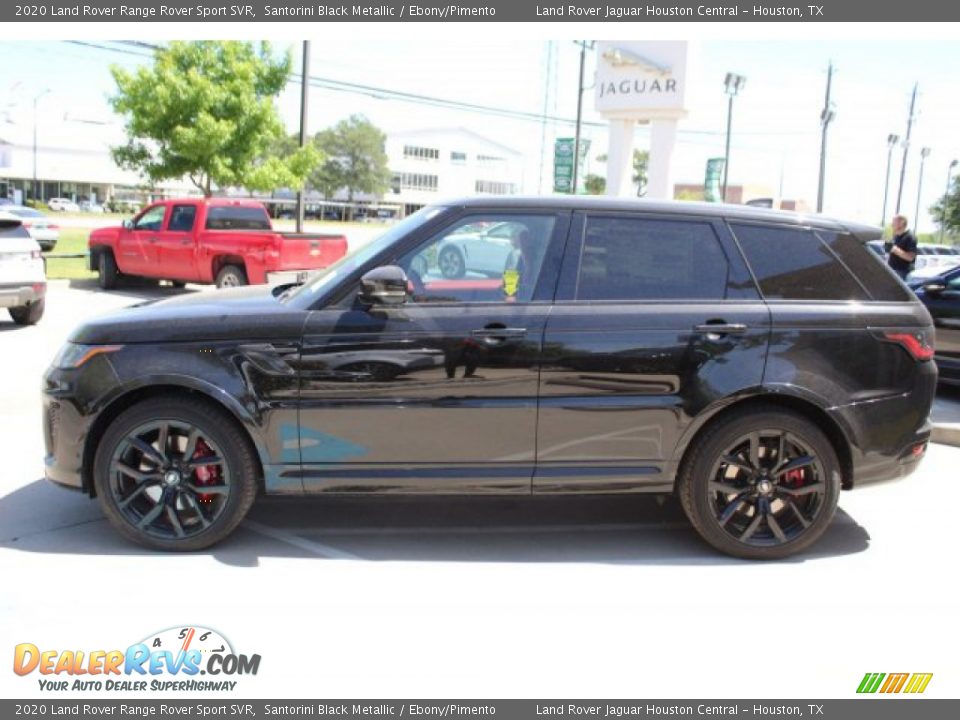 2020 Land Rover Range Rover Sport SVR Santorini Black Metallic / Ebony/Pimento Photo #9