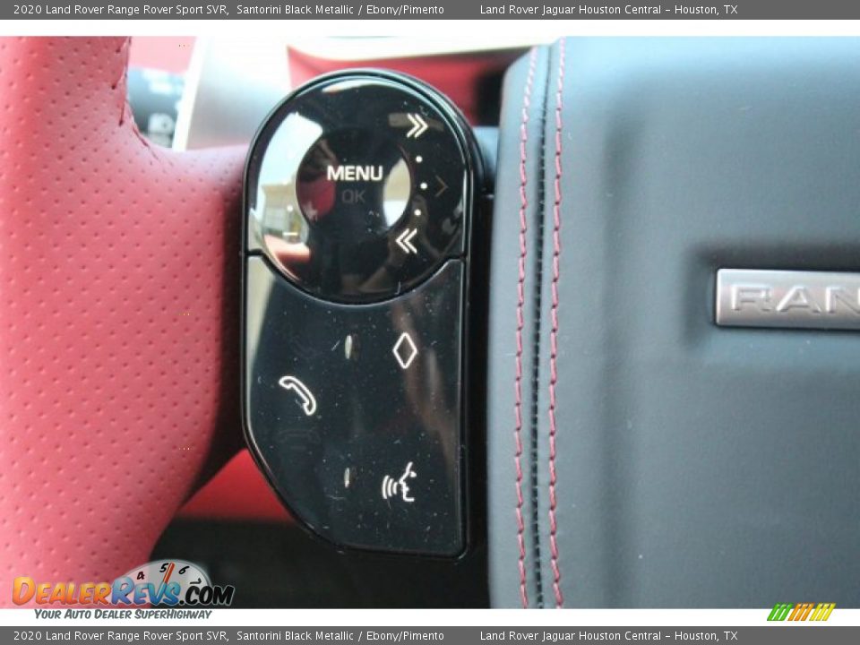 2020 Land Rover Range Rover Sport SVR Santorini Black Metallic / Ebony/Pimento Photo #21