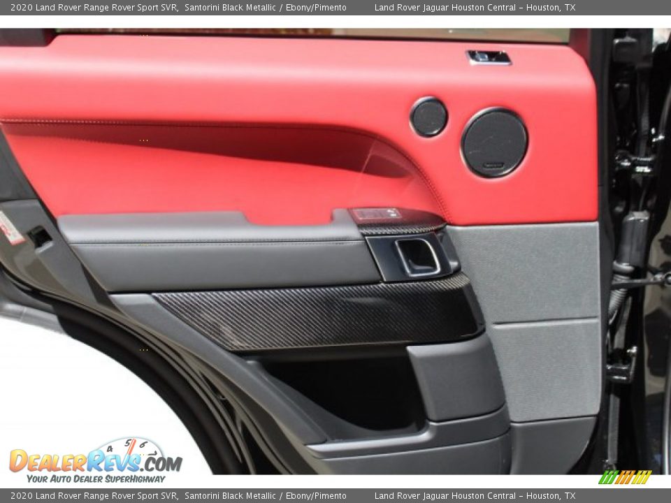 2020 Land Rover Range Rover Sport SVR Santorini Black Metallic / Ebony/Pimento Photo #25