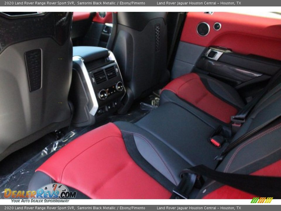 2020 Land Rover Range Rover Sport SVR Santorini Black Metallic / Ebony/Pimento Photo #26
