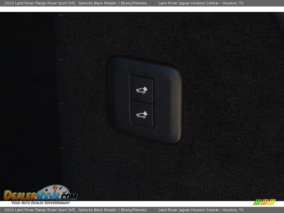 2020 Land Rover Range Rover Sport SVR Santorini Black Metallic / Ebony/Pimento Photo #30