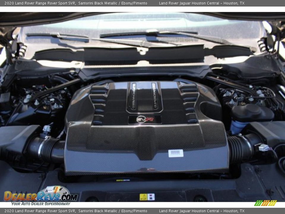 2020 Land Rover Range Rover Sport SVR Santorini Black Metallic / Ebony/Pimento Photo #32