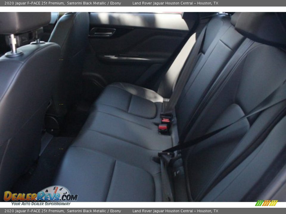 2020 Jaguar F-PACE 25t Premium Santorini Black Metallic / Ebony Photo #5