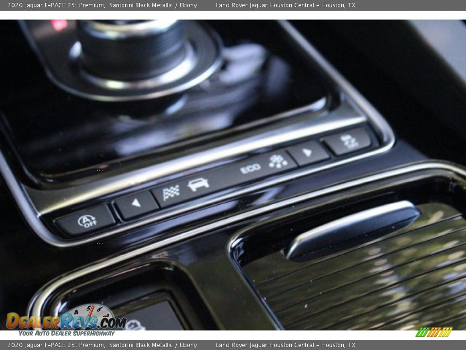 2020 Jaguar F-PACE 25t Premium Santorini Black Metallic / Ebony Photo #17