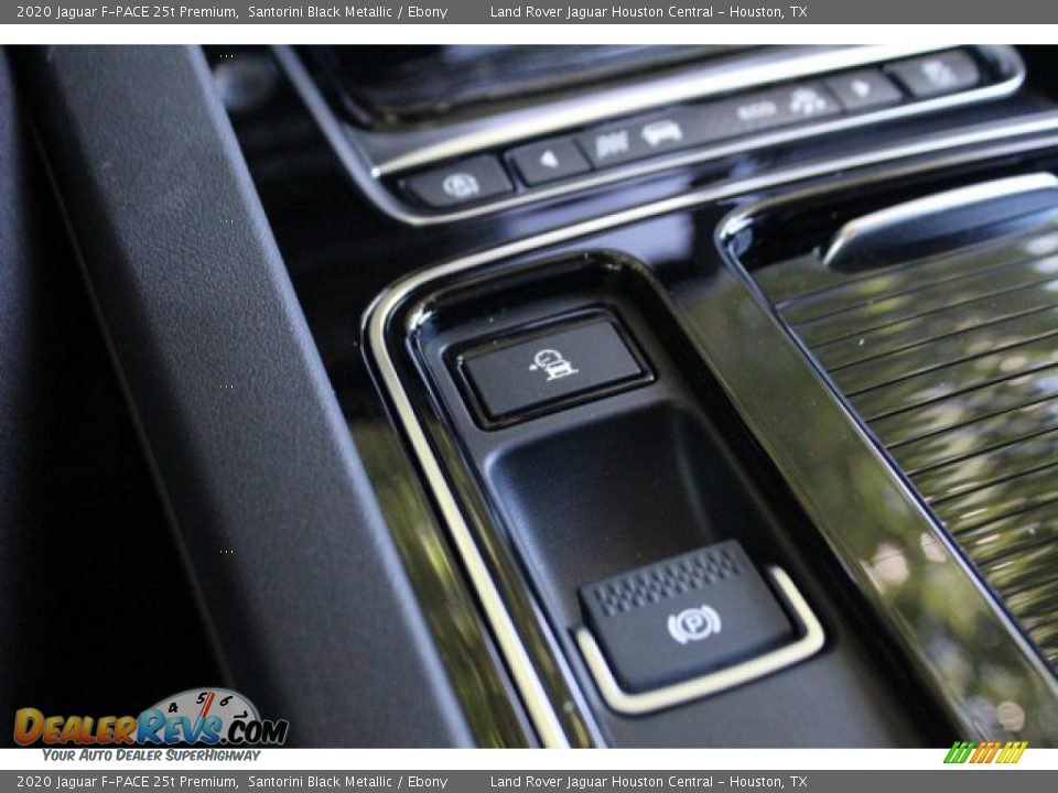 2020 Jaguar F-PACE 25t Premium Santorini Black Metallic / Ebony Photo #18