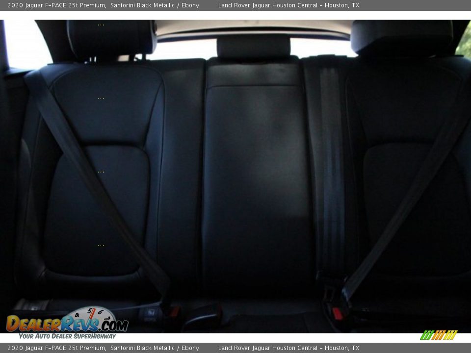 2020 Jaguar F-PACE 25t Premium Santorini Black Metallic / Ebony Photo #20