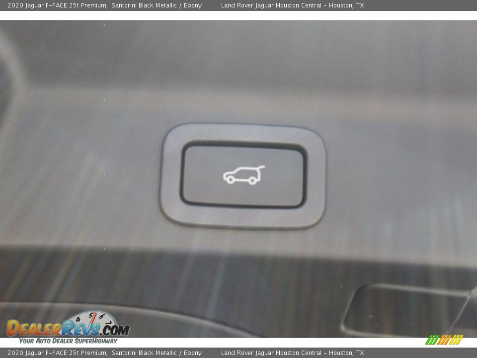2020 Jaguar F-PACE 25t Premium Santorini Black Metallic / Ebony Photo #30