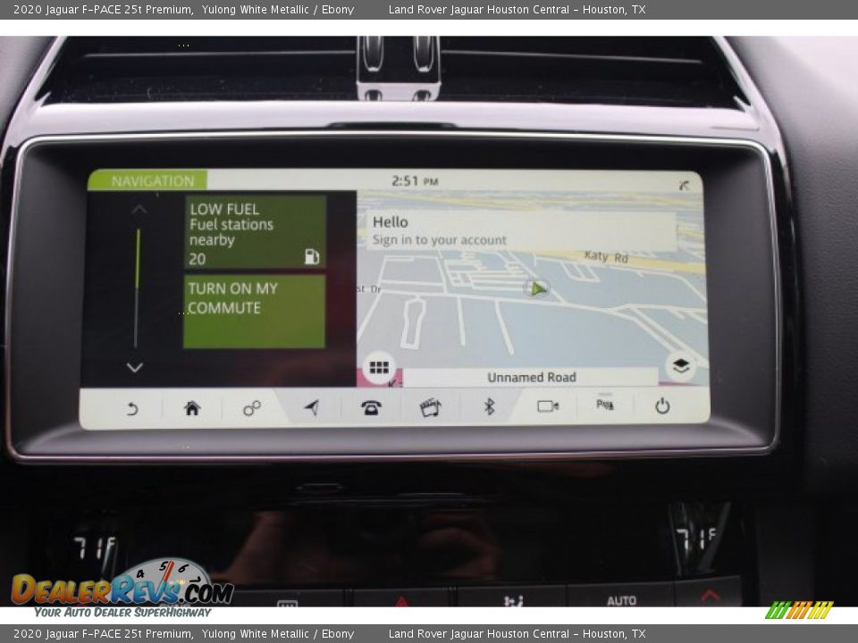 2020 Jaguar F-PACE 25t Premium Yulong White Metallic / Ebony Photo #14