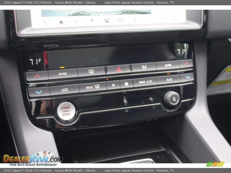 2020 Jaguar F-PACE 25t Premium Yulong White Metallic / Ebony Photo #16