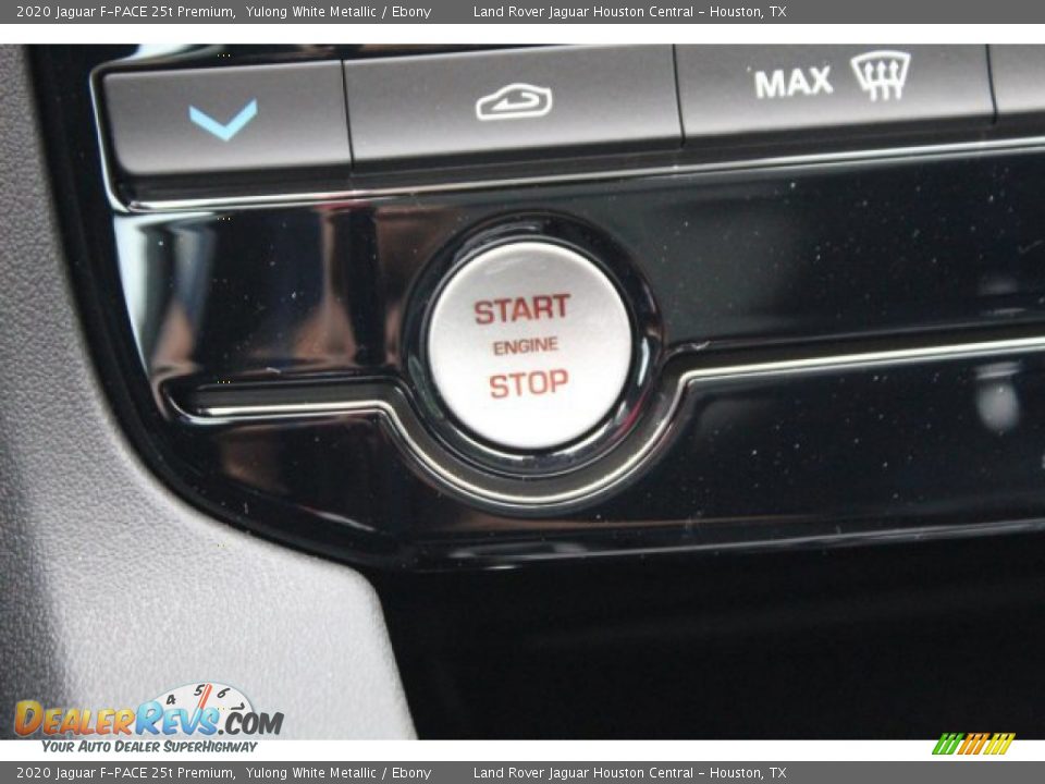 2020 Jaguar F-PACE 25t Premium Yulong White Metallic / Ebony Photo #19