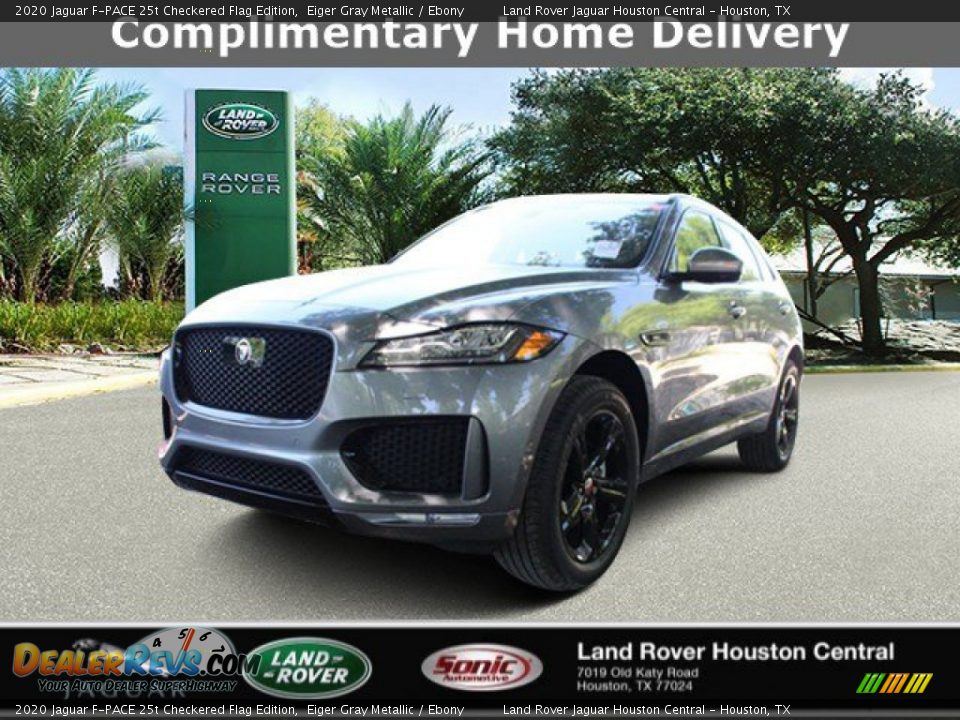 2020 Jaguar F-PACE 25t Checkered Flag Edition Eiger Gray Metallic / Ebony Photo #1