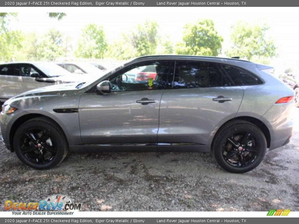 2020 Jaguar F-PACE 25t Checkered Flag Edition Eiger Gray Metallic / Ebony Photo #6