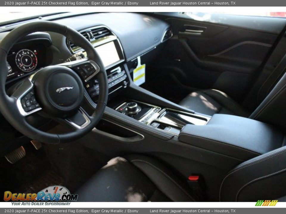 2020 Jaguar F-PACE 25t Checkered Flag Edition Eiger Gray Metallic / Ebony Photo #12