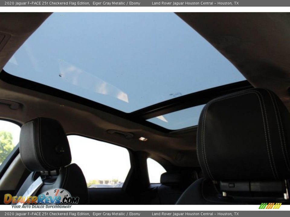 2020 Jaguar F-PACE 25t Checkered Flag Edition Eiger Gray Metallic / Ebony Photo #24