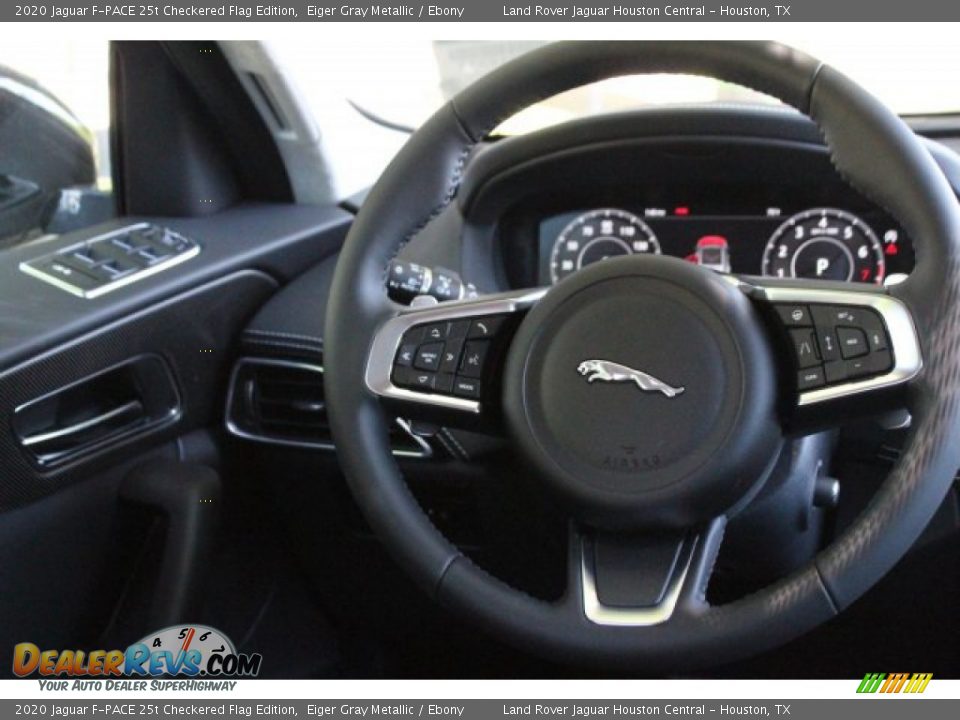 2020 Jaguar F-PACE 25t Checkered Flag Edition Eiger Gray Metallic / Ebony Photo #28