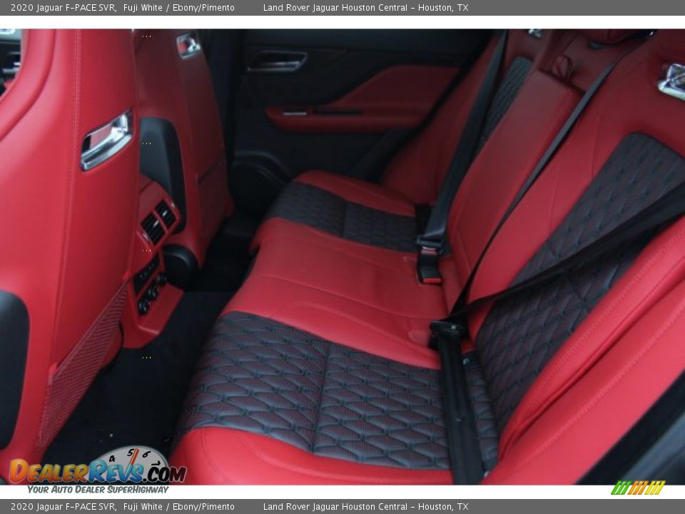 Rear Seat of 2020 Jaguar F-PACE SVR Photo #5