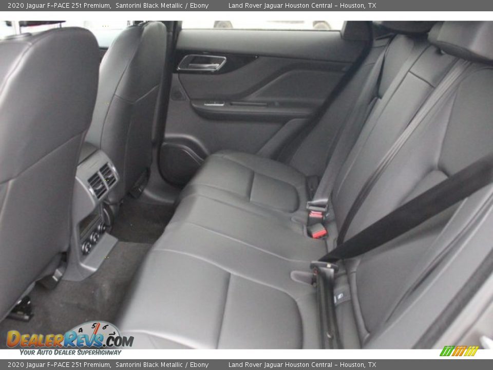 2020 Jaguar F-PACE 25t Premium Santorini Black Metallic / Ebony Photo #5
